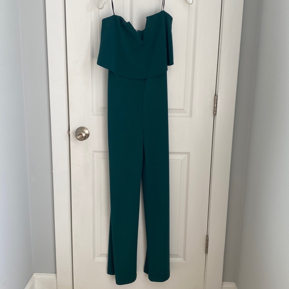Lulus jumpsuit medium green